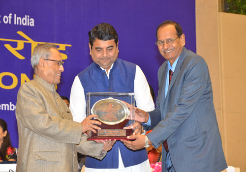 First prize of prestigious Indira Gandhi Rajbhasha Shield for effective implementation of Official Language
